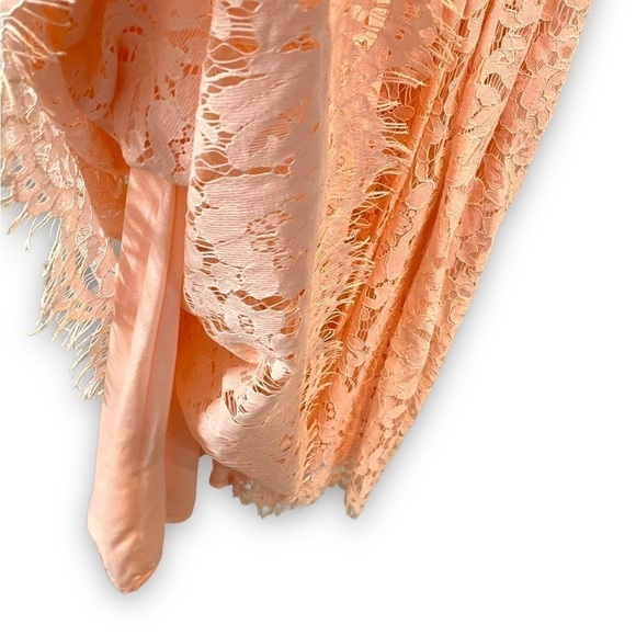 LULUS In This Moment Blush Pink Lace Sleeveless Dress | Bridesmaid | Size Medium - Picture 11 of 11